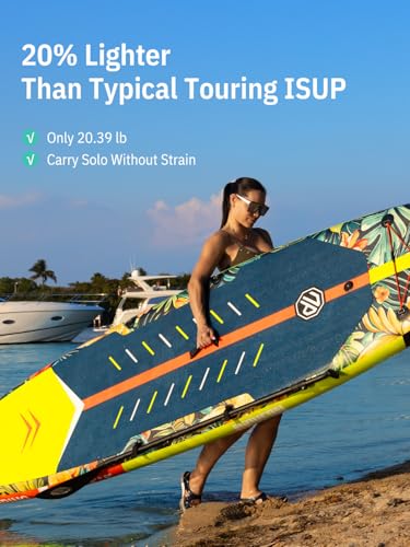 Arctic Blade Inflatable Paddle Board 12'6'' Touring SUP with Accessories
