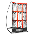 GoSports Red Baseball & Softball Strike Zone Pitching Net - Portable Practice Target