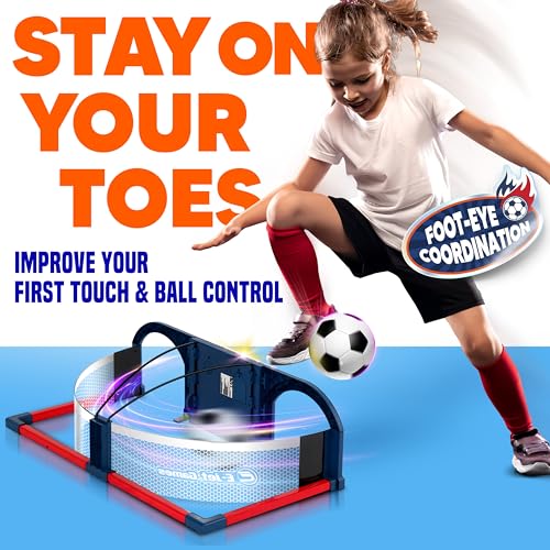 Kids Soccer Trainer Set for Agility & Ball Control Indoor Soccer Practice