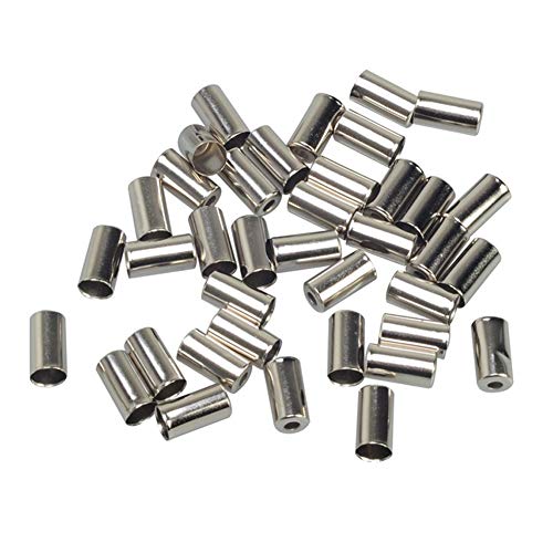 100 Pieces Bicycle Brake Cable End Caps 5mm Ferrule Protectors MTB Road Bike Parts
