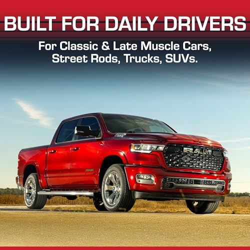 Flowmaster Super 44 Series Chambered Muffler - 3-inch Center In/Center Out, Aggressive Tone