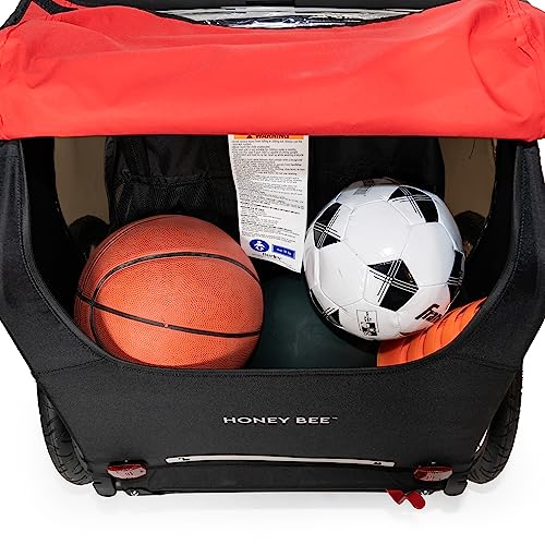 Burley Honey Bee 2-in-1 Kids Bike Trailer & Stroller Variation of Current
