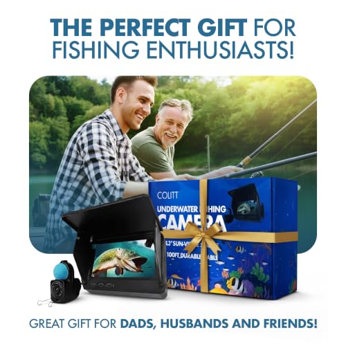 Underwater Fishing Camera - Portable Fish Finder for Ice & Open Water