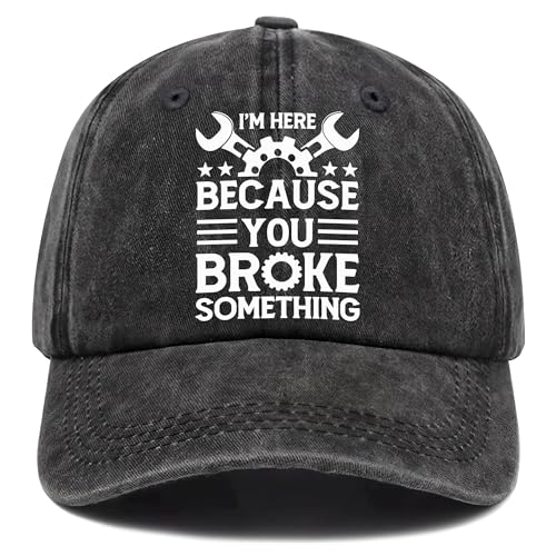 Baseball Cap Gifts for Mechanics, Quilters, Woodworkers, Electricians – Unisex Hat