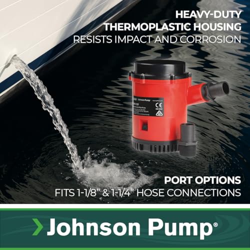 2200 GPH Bilge Pump for Boats and Marine Equipment