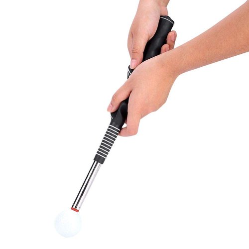 Golf Swing Trainer, Grip Training Aid for Warm-Up & Timing Practice, Weighted Swing Training Tool, Golf Accessories, Golf GIF