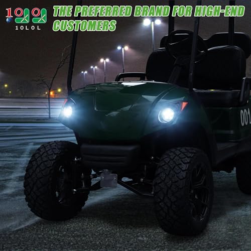 Yamaha G29 Drive Golf Cart Headlight Kit 2007-2016 12V Replacement LED Lights