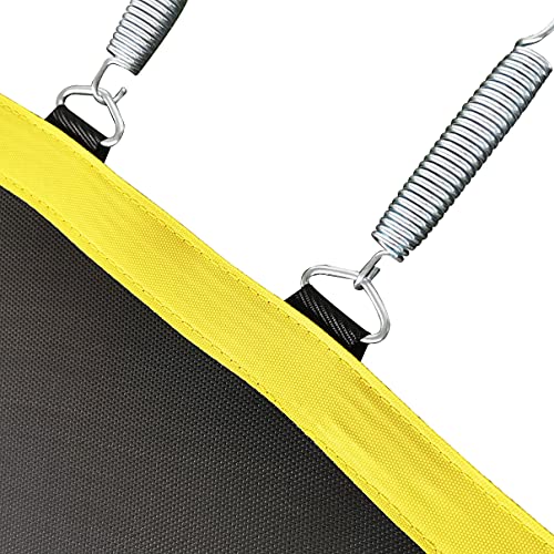 14ft Round Trampoline Replacement Mat with V-Rings & 8 Rows Stitching - UV & Weather Resistant
