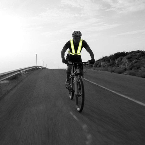 AYKRM High Visibility Reflective Running Vest - Adjustable Safety Gear for Enhanced Visibility | 9 Colors Available