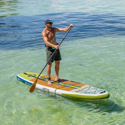 11'4'' Inflatable Stand Up Paddle Board Kit - Lightweight, Stable for Beginners with Accessories