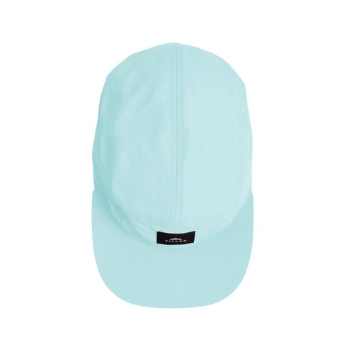 Tillak Wallowa Camp Hat, Lightweight Nylon 5 Panel Cap with Snap Closure (Sky Blue)