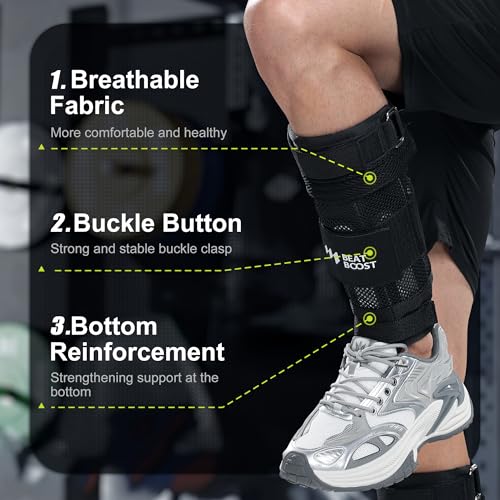 30LB Adjustable Wrist & Ankle Weights Set for Exercise & Workout - Non-Slip, Breathable Fabric