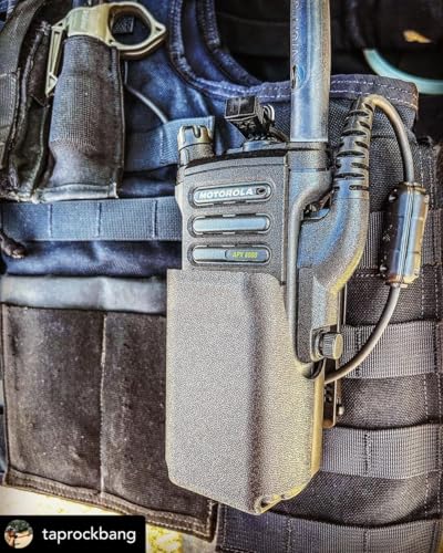 Zero9 Holsters Portable Radio Case Model 5001 Black Molle Lok Duty Gear