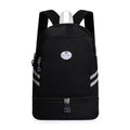 HUA ANGEL Multi-purpose Nylon Travel Backpack Foldable Women's Gym Pack with Shoe Compartment - Fitness Sport Swimming 20-30l