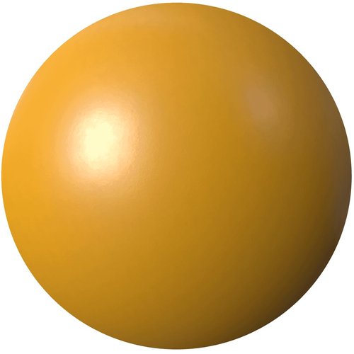 Lambid 50 x 68 Caliber Self Defense Balls, Reusable 68 Cal Paintball Ammo Plastic Kinetic Projectiles Compatible for Byrna SD/LE/EP and T4E HDR68/ HDS68/HDX68 (Gold)