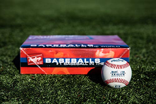 Youth Baseballs - Rawlings Babe Ruth League Tournament Grade 12 Pack