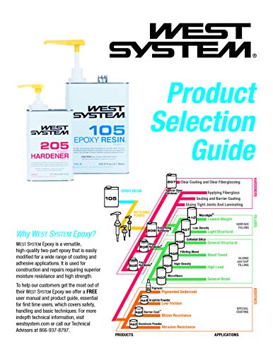 West System 207-SA Clear Epoxy Hardener for Wood & Fiberglass, Non-Blush Finish