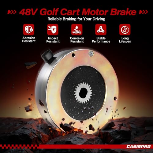 48V Electric Golf Cart Brake for EZGO RXV 2008-UP Replacement