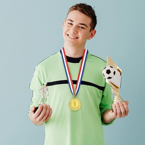Gold Silver Bronze Award Medals-Winner Medals Gold Silver Bronze Prizes for Competitions, Party, 2 Inches