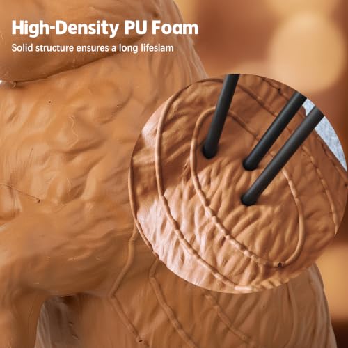 Portable 3D Rabbit Archery Target with Ground Stakes - Self-Healing Foam