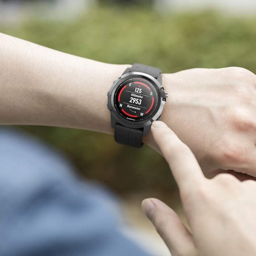 ANCOOL for Garmin Fenix 5X/7X/6X Watch Band Quickfit 26mm Watch Bands Compatible with Fenix 6X Pro/5X Plus/7X Pro/8 51mm(Black)