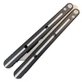 Black Aluminum Integrated Forging Bushing System with Channel Handle – Easy Grip Balance
