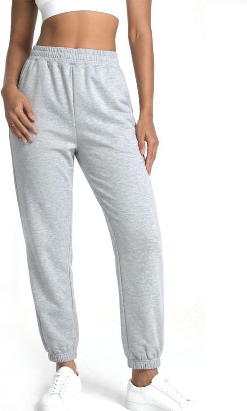 Meridiana Women's High-Waisted Joggers - Comfy Athletic Yoga Lounge Pants for Gym & Running