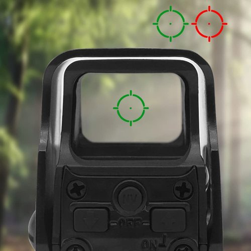 OHHLION 551 Metal Holographic Bright Green & Red Dot Sight