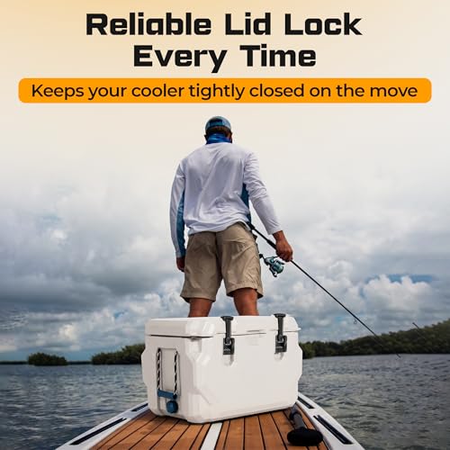 Replacement Cooler Latch Set for Lifetime Hard-Sided Coolers - 2 Pack