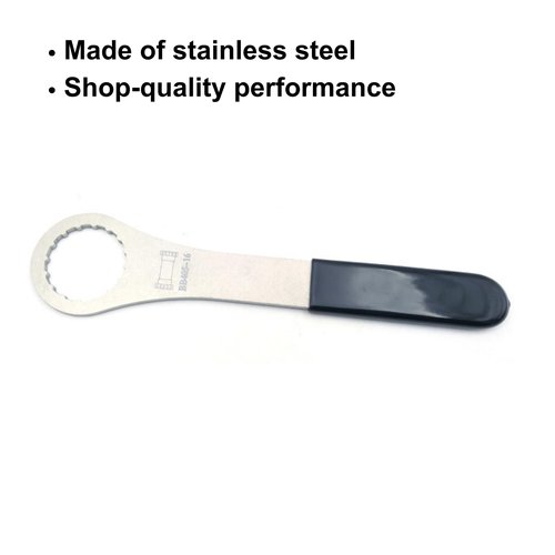 Juscycling Bottom Bracket Tool for 16-Notch 41mm OD Threaded BB, Compatible with Shimano Ultegra, SM-BBR60 XT, BB-MT800