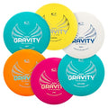 Latitude 64 Gravity Disc Golf Set - 6 Lightweight Discs for Beginners & Pros - Variation of THIS listing