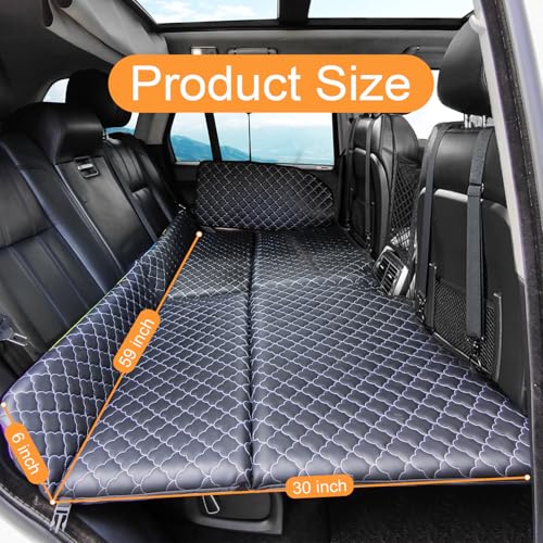 YASHINE Non-Inflatable Truck Bed Air Mattress 59"L x 36"W for F150, Silverado, RAM, Tundra