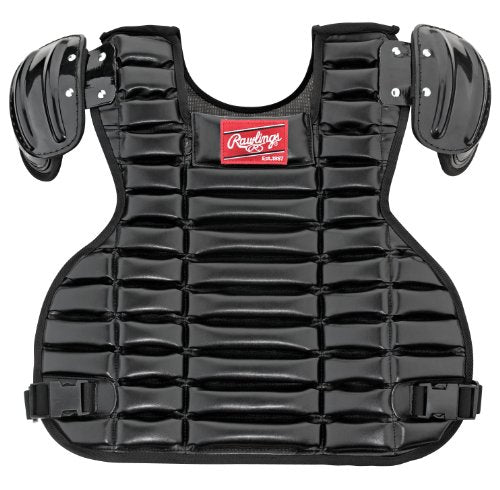 Rawlings Pro Style Umpire Chest Protector for Baseball & Softball - Adult Black