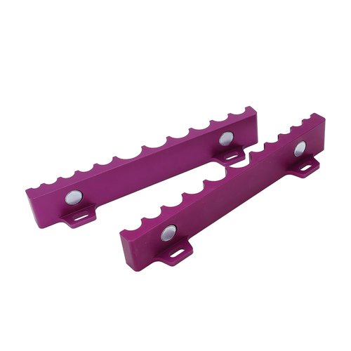 CYSFETENA Vise Clamp Block 5.8", Hub Axle Pedal Spindle, Aluminium Alloy Strong Magnetic Vice Pads for Fork Hub Clamp Rear Shock Axle/Spindle Vise Insert,1 Pair