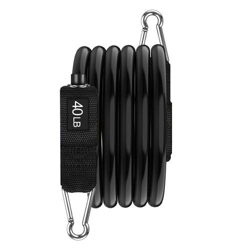 VEICK Single Resistance Bands for Physical Therapy, Resistance Training, Gym and Home Workout Gear, One Single Exercise Bands Tube(40 lbs)