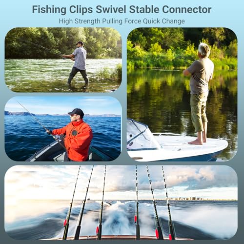 Heavy Duty Stainless Steel Saltwater & Freshwater Fishing Swivels 50 pcs Size 2+M 74lb