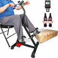 Upgraded Pedal Exerciser Bike with Monitor - Adjustable Hand & Leg Fitness Equipment for Seniors