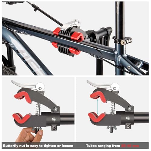 CXWXC Bike Repair Stand F - Portable Bicycle Maintenance Stand, Max 66lbs