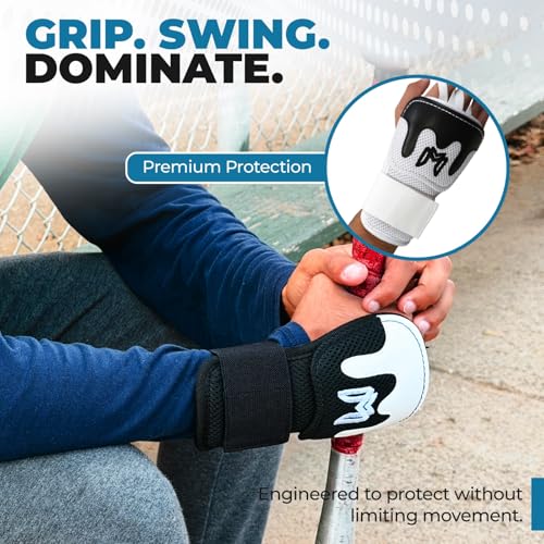 Youth Black MediCaptain TripleGuard Baseball Protection Kit Hand Elbow Leg Guards