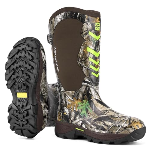PW WOVENPAK Women's Camo Waterproof Rubber Hunting Boots - 7 / Next G2