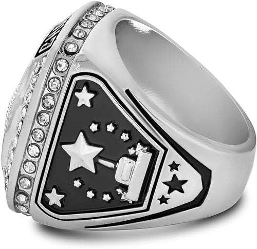 Express Medals Champion Trophy Ring - Award-Winning Design for Tournament Winners