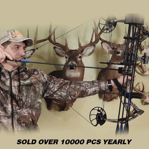 Sanlida Dragon X8 RTH Camo Pro Compound Bow Package - Adjustable 18-31", 0-70 lbs, 310 fps, No Bow Press Needed