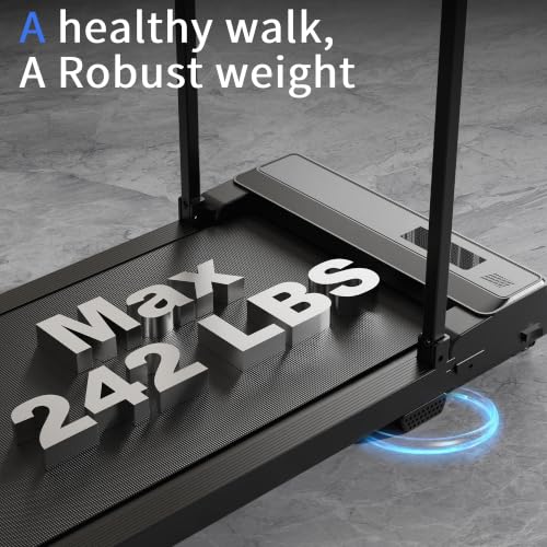 Walking Pad Treadmill for Home Office Under Desk Walking Machine Compact