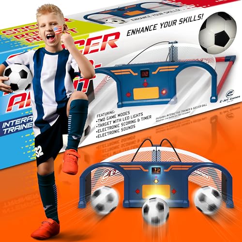 Kids Soccer Trainer Set for Agility & Ball Control Indoor Soccer Practice