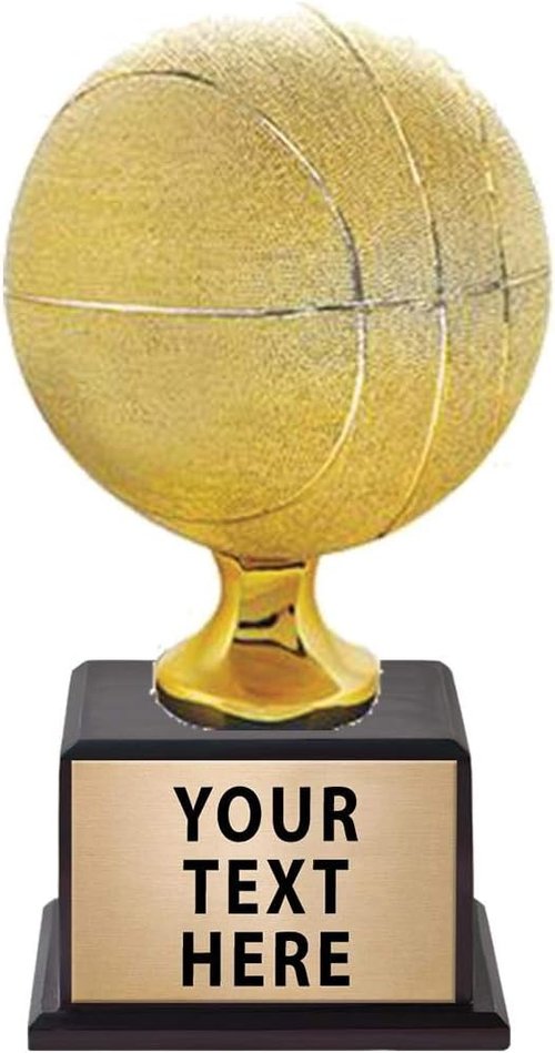 Crown Awards Basketball Trophy - 15" Gold Jumbo Award with Free Engraving | Perfect for Champions