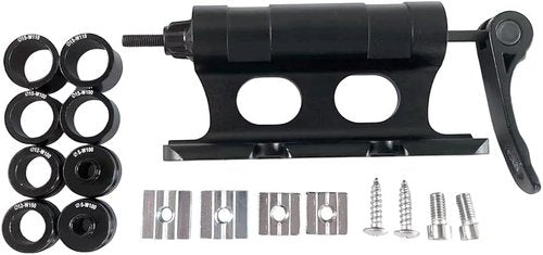 Bike Fork Mount - Quick Release Thru Axle Adapter for Road/MTB | Aerospace-Grade Aluminum Carrier
