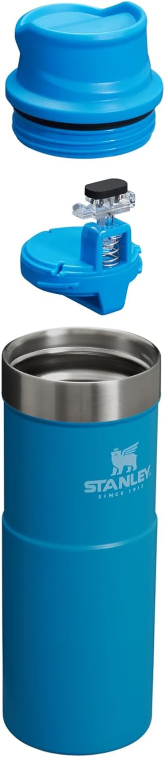 STANLEY Classic Travel Mug - 16 OZ | Durable Trigger-Action Design for On-the-Go Convenience