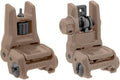 Magpul MBUS 3 Front & Rear Sight Set - FDE Color | Durable & Lightweight Design