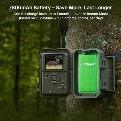 GardePro X66 Pro Cellular Trail Camera with Rechargeable Battery - SD Variant