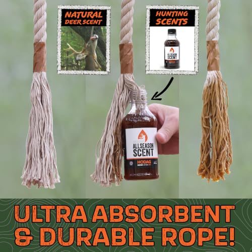 HempScent Rope Mock Scrape Kit for Deer Hunting - Trail Camera Lure